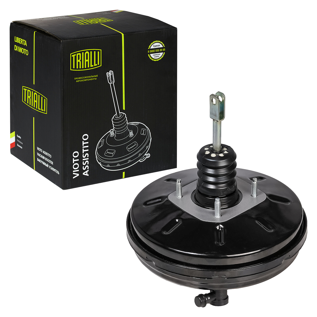 Вакуумный усилитель тормоза для автомобилей Лада Largus (12-) (с 16-ти клапанным двигателем K4M)