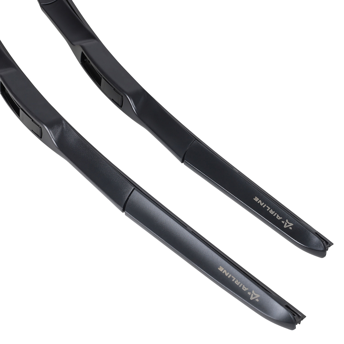 Щетки стеклооч комплект (2 штуки) 600/500мм (24"/20") гибридные с креплением "Крючок 9x3, 9x4 мм" (AWBM273)