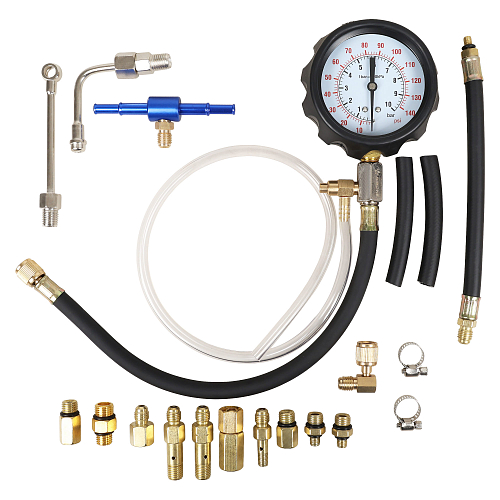 Тестер давления топлива PRO, набор 21пр., кейс