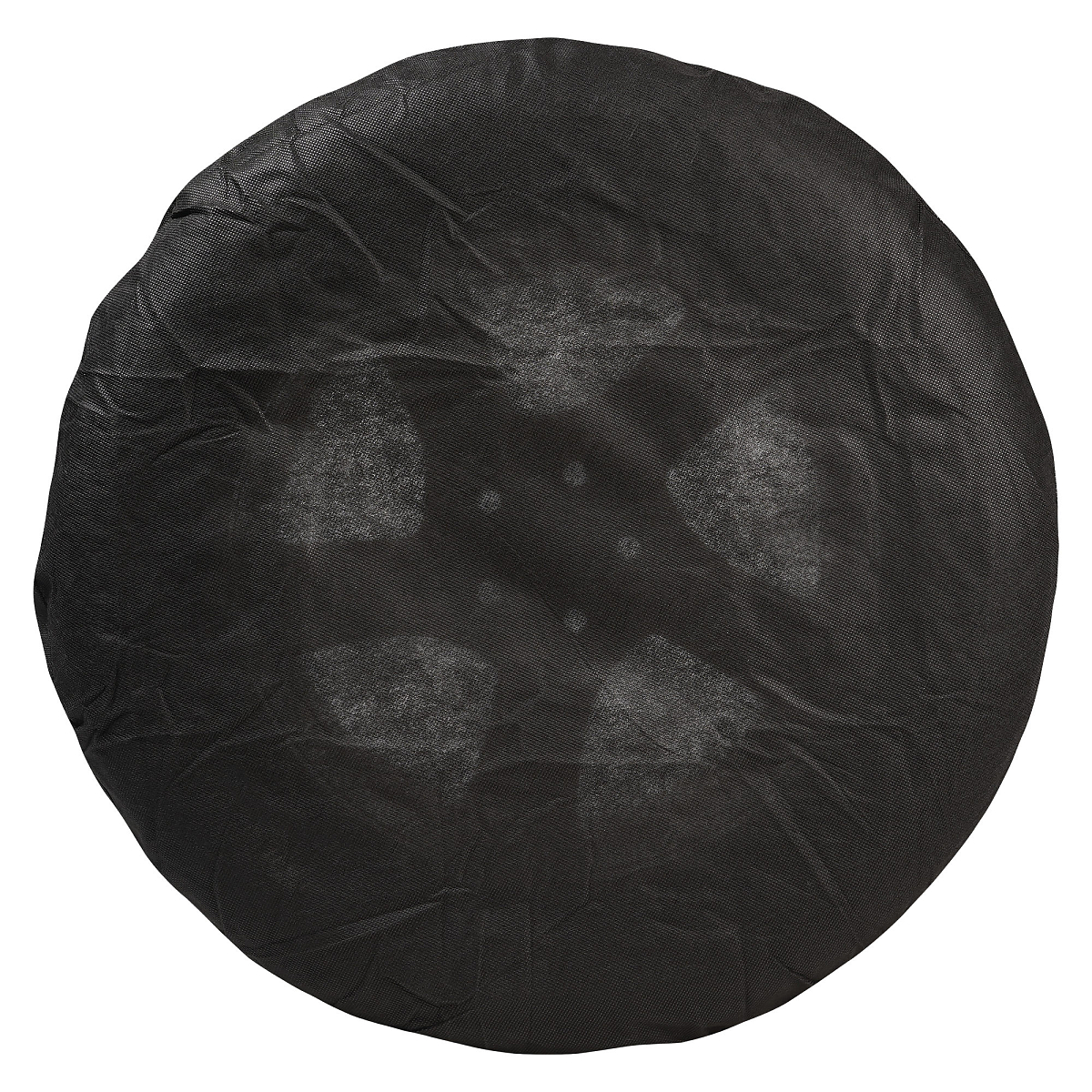 Чехлы для колес, размер R 13-17", без ручек, спанбонд, комплект 4 шт., цвет черный