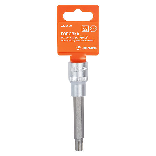 Головка торцевая 1/2"DR со вставкой RIBE M10, L=100мм