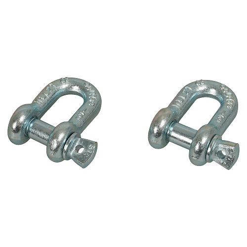 Трос буксировочный (лента) 12 т, 6 м, 2 металл. шакла