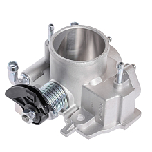 Заслонка дроссельная для автомобилей Лада 2110/2115/1118/2170 увеличенный диаметр D54мм