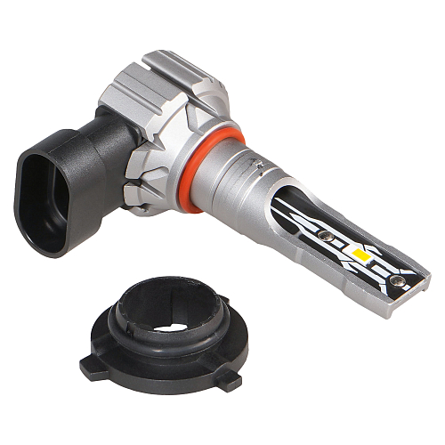 Лампа светодиодная HB3/HB4 STANDARD, 17Вт, 4000Лм (2000Лм x 2), 3000К (Желтый), 12В, комплект 2 шт. МП-серия