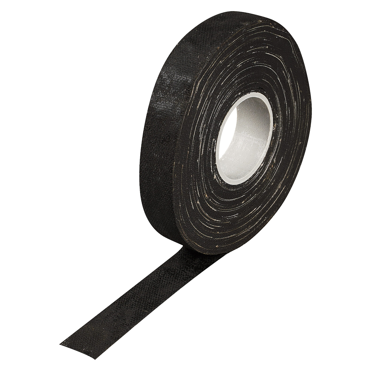 Изолента ХБ на тканевой основе, 200 г., прорезиненная, (19мм*0,4мм*16м), черная