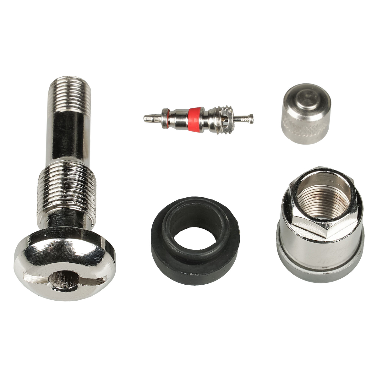 Вентиль для б/к шин MS525N, латунь, 4 шт