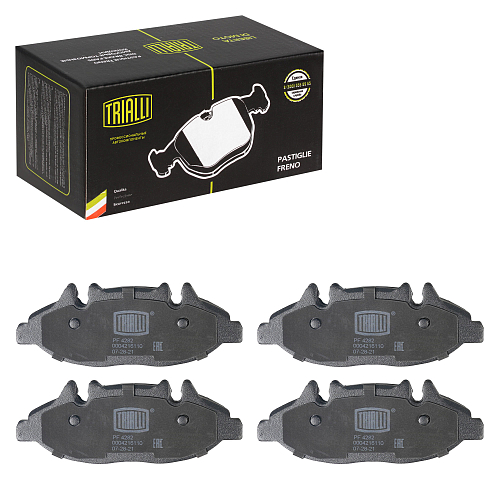 Колодки тормозные дисковые передние для автомобилей Mercedes Vito/Viano (W639) (03-)