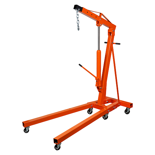 Кран гидравлический 1т, 180-2320мм, складной