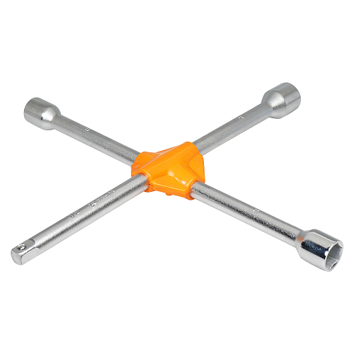 Ключ баллонный крестовой усиленный (17*19*21*1/2) 355мм PRO