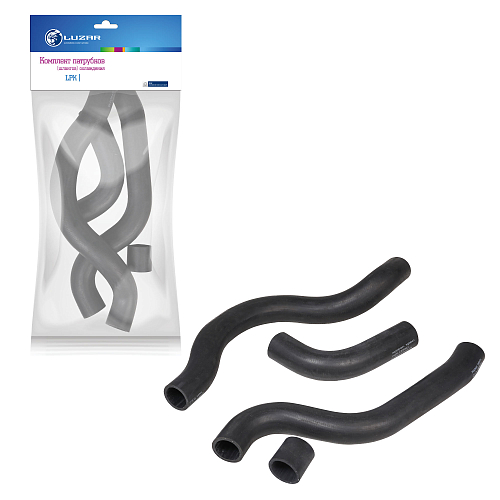 Патрубки охлаждения для автомобилей Лада 2112 (EPDM, кмпл., 4шт.)