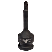 Головка ударная торцевая 1/2"DR внешний TORX T30, L=78мм
