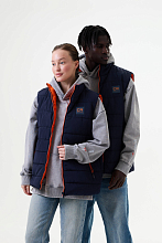 Жилетка синяя