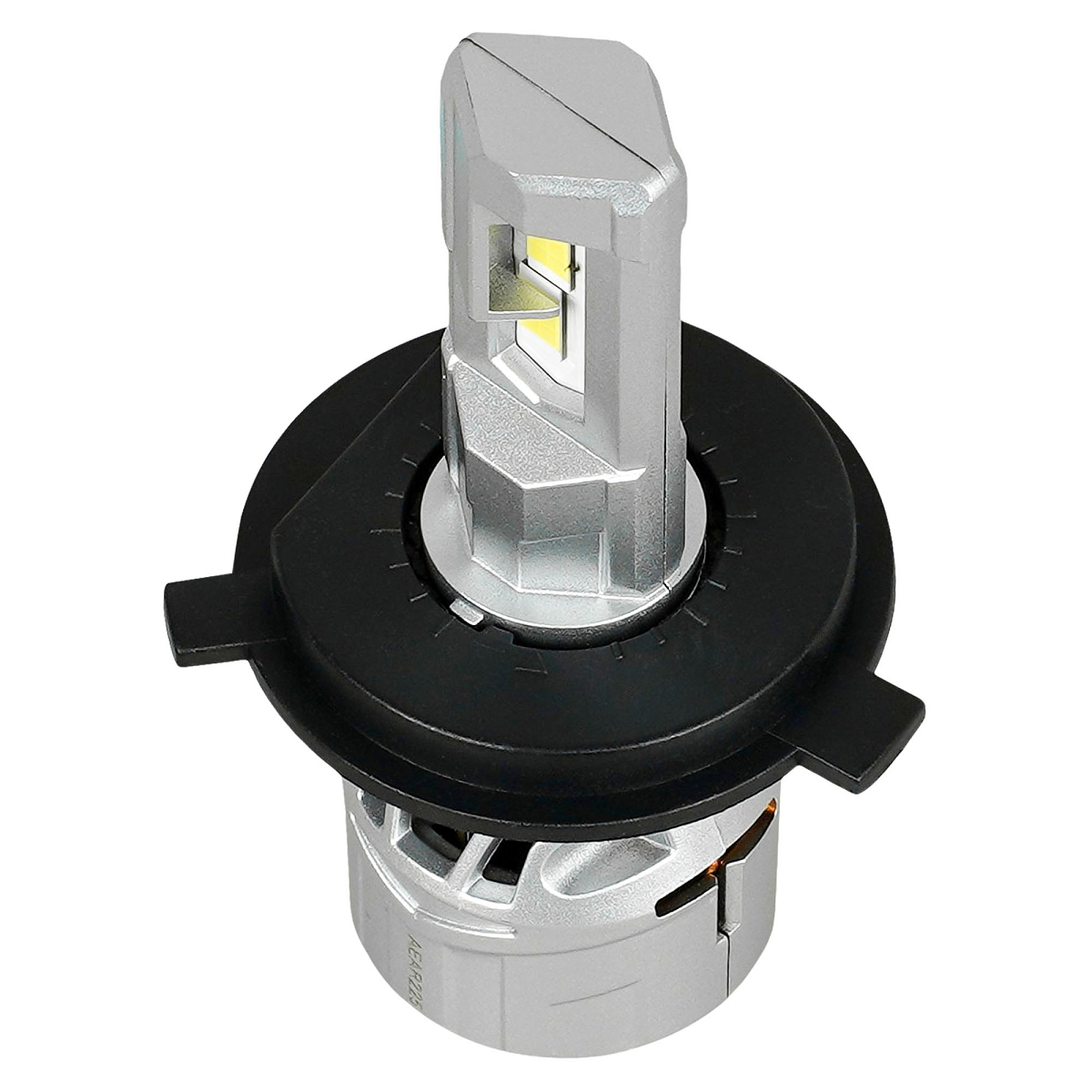 Лампа светодиодная H4 ULTRA, 55Вт, 10400Лм (5200Лм x 2), 6500К (Белый), 12/24В, комплект 2 шт.