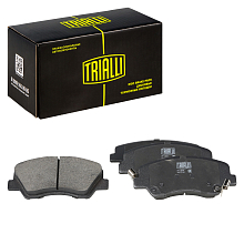 Колодки тормозные дисковые передние для автомобилей Hyundai Solaris (10-) / Kia Rio (10-)