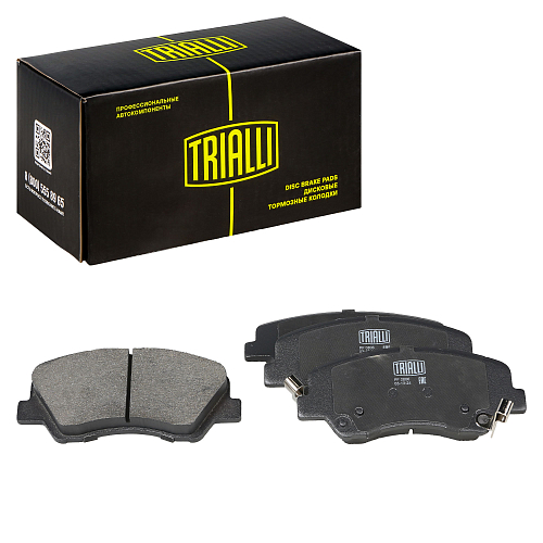 Колодки тормозные дисковые передние для автомобилей Hyundai Solaris (10-) / Kia Rio (10-)