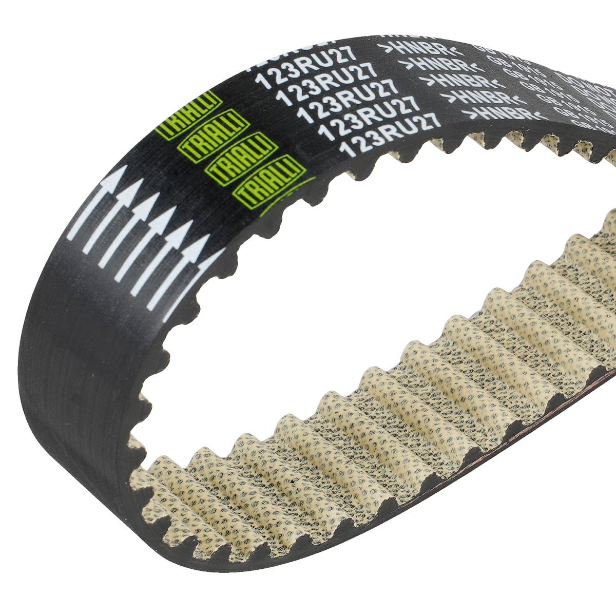 Ремень ГРМ для автомобилей Renault Duster (10-) 1.5d (123*27) (HNBR стекловолокно)