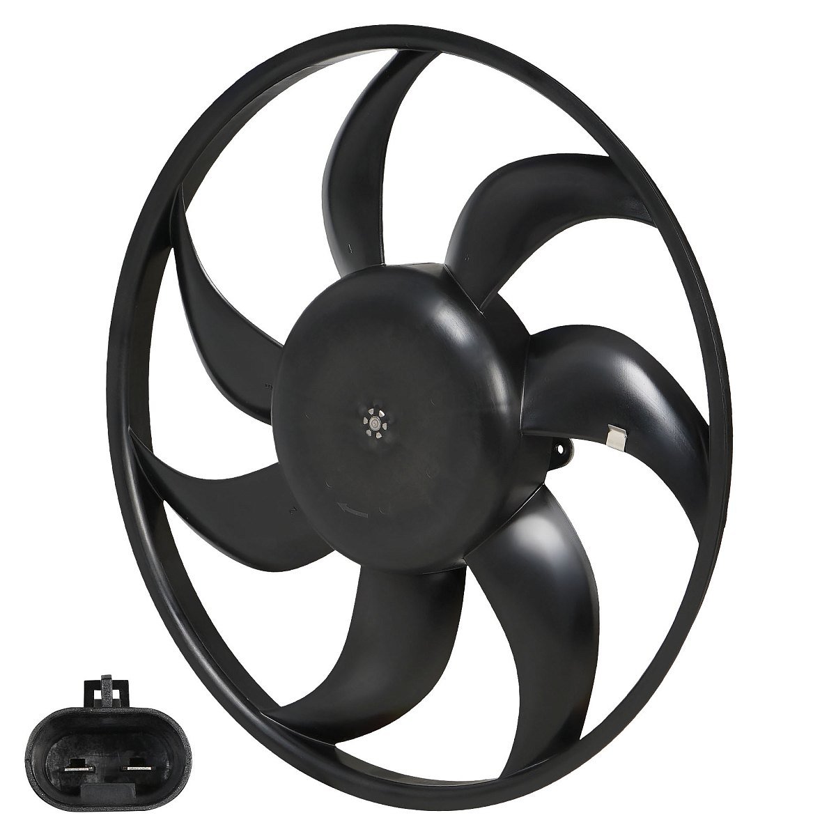 Электровентилятор охлаждения для автомобилей FIAT Ducato (06-)/PSA Boxer (06-)/Jumper (06-) (без кожуха)