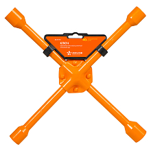 Ключ баллонный крестовой усиленный (17*19*21*22) пласт. подвес