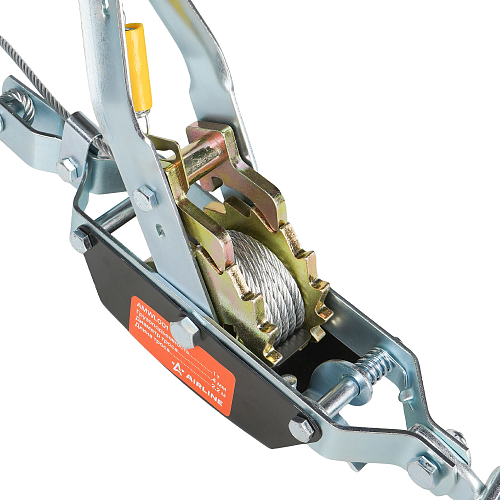 Лебедка ручная рычажная с двойным храповым механизмом 1 т, 2,2 м МП-серия