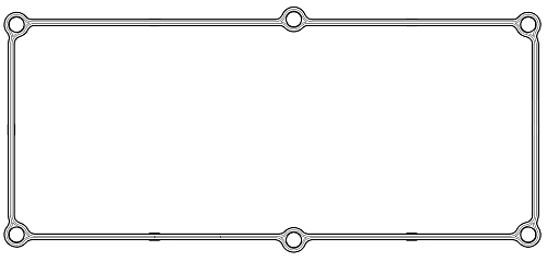 Прокладка клапанной крышки для а/м Kia Picanto (04-)/Hyundai Getz (02-) 1.0i/1.1i