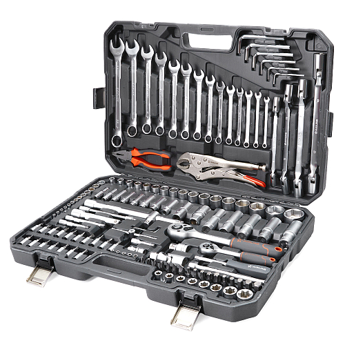 Набор инструментов универсальный 137пр. (головки 1/2", 1/4") кейс