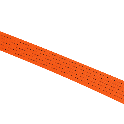 Трос буксировочный (лента) 12 т, 6 м, 2 металл. шакла