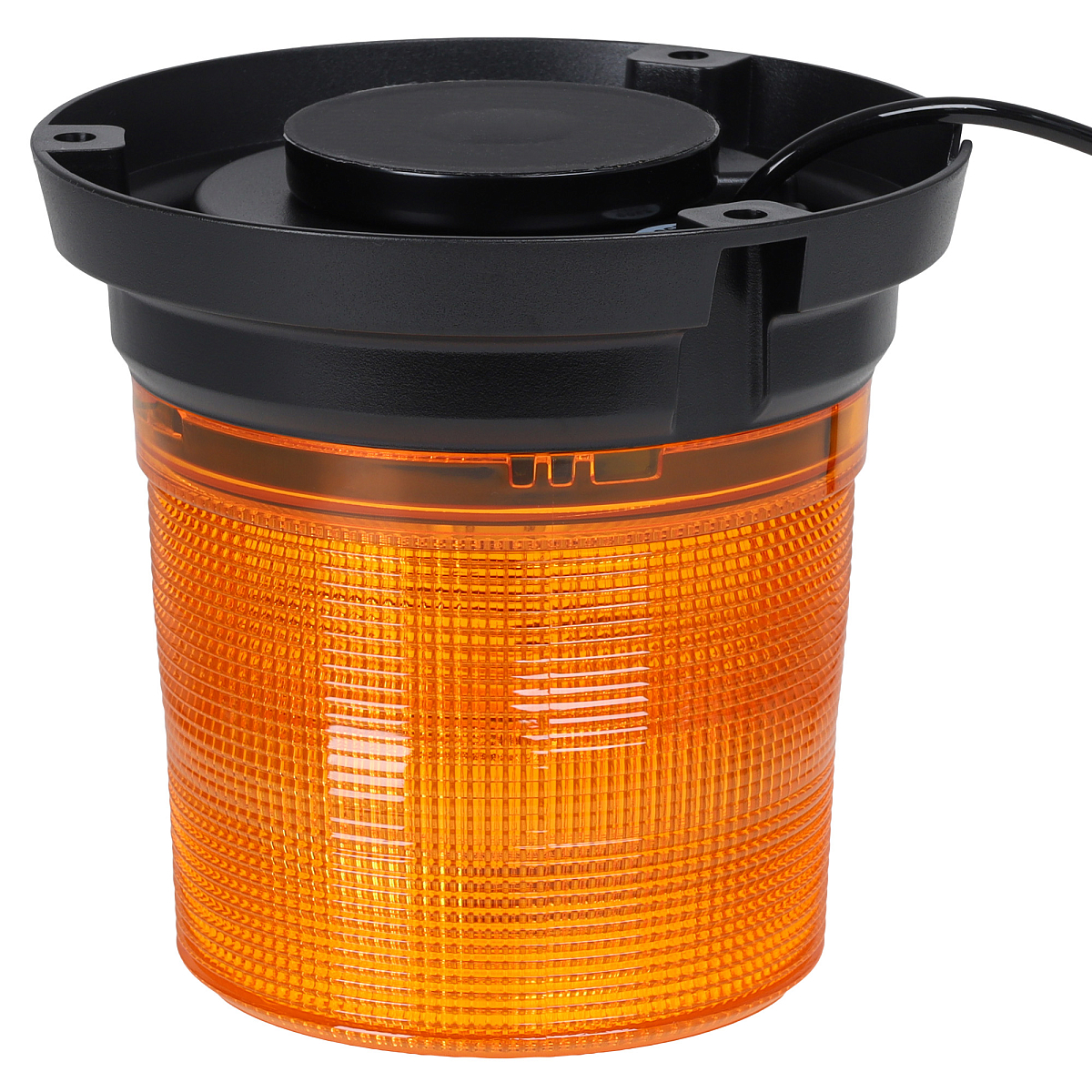 Маяк проблесковый светодиодный PRO, 24Вт, 24LED, 12/24В, 7 режимов, магнитное/болтовое крепление, штекер прикуривателя, D-130мм, H-122мм