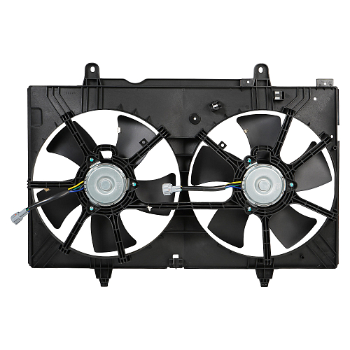 Электровентилятор охлаждения для автомобилей Nissan Murano I (Z50) (02-) (с кожухом)