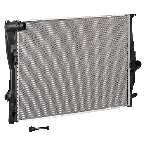 Радиатор охлаждения для автомобилей BMW 3 (E90/E91) (05-) G (с доп. патрубком 16мм)