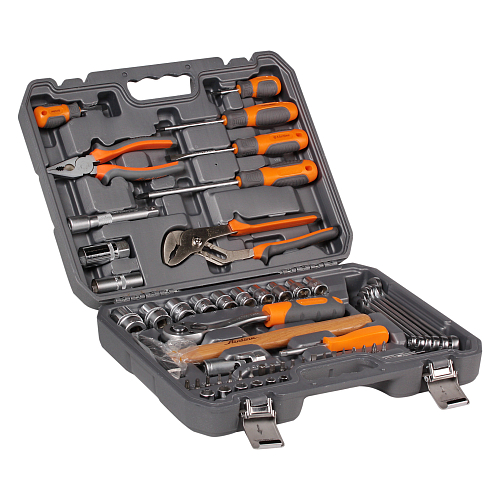 Набор инструментов универсальный 59пр. (головки 1/2", 1/4") кейс