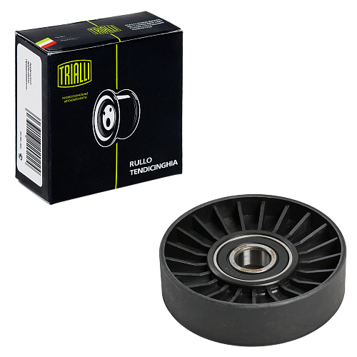 Ролик приводного ремня для автомобилей Peugeot 306 (93-) 1.8i/2.0i [XU] А/С+ c ГУР (только ролик натяжителя)