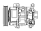 Компрессор кондиционера для автомобилей Avensis (03-) 1.6i/1.8i