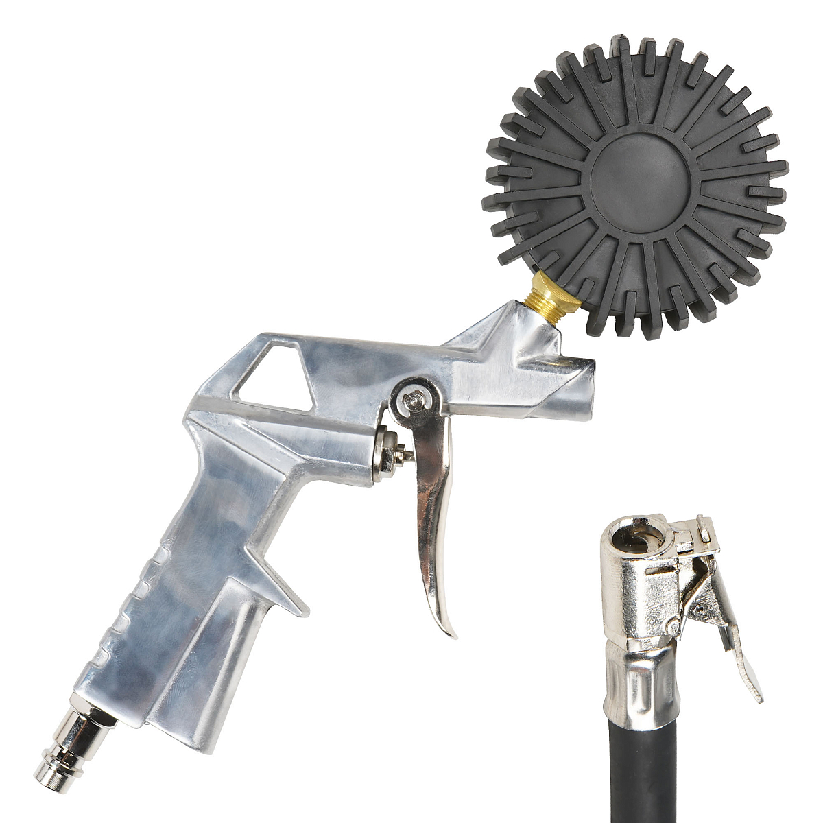 Пистолет для накачки шин ПШ2, 12 АТМ с манометром