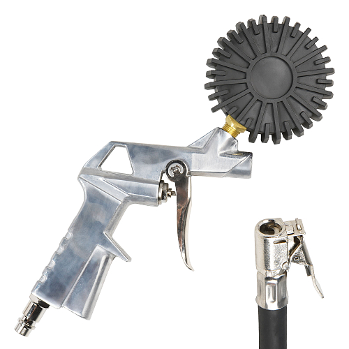 Пистолет для накачки шин ПШ2, 12 АТМ с манометром