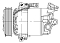 Компрессор кондиционера для автомобилей Qashqai (06-) 2.0i