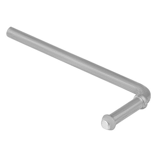 Кронштейн «Г»-образный с «грибком» и упором универсальный, L=200мм