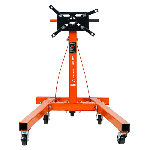 Кантователь для двигателя 900кг, складной, усиленная конструкцией рамы