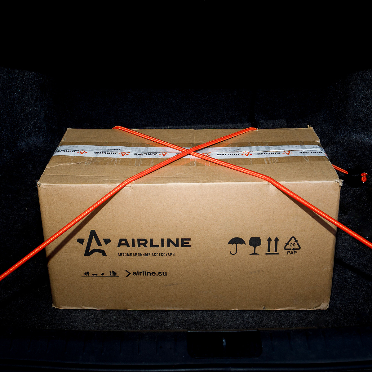 Резинки-стяжки набор 2 шт. 80 см, D-8 мм (пластиковые крючки)