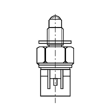 Датчик включения фонаря заднего хода для автомобилей Mitsubishi Lancer IX (03-)/ASX (10-)