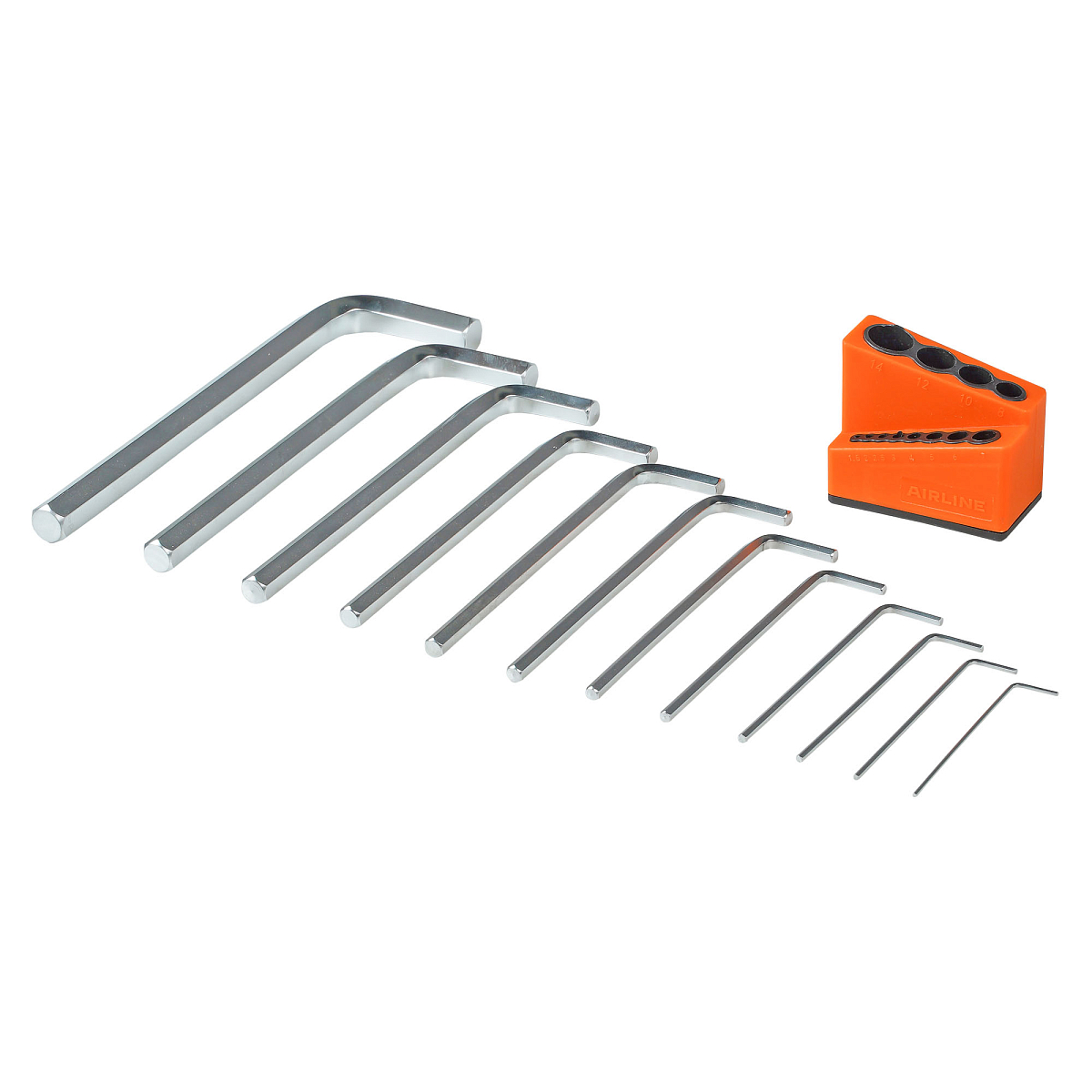 Набор ключей шестигранных 12пр. (1.5-14мм) пласт.подвес