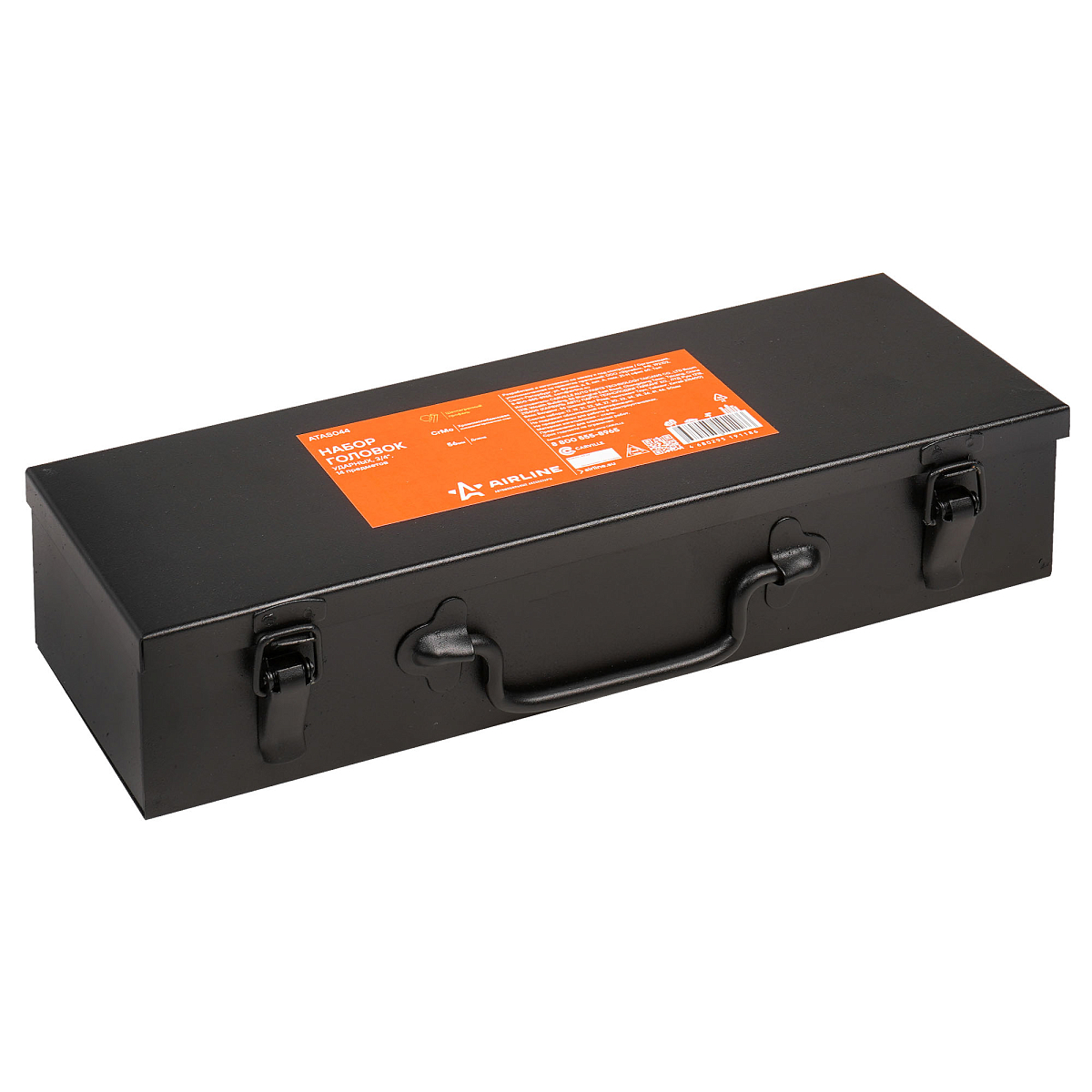 Набор головок ударных 3/4"DR L=56мм, 14пр. (17-50мм) мет. кейс