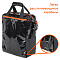 Сумка-холодильник (термосумка) рюкзак 19 л, 39*31*16см, Ripstop, водонепр.,черн.