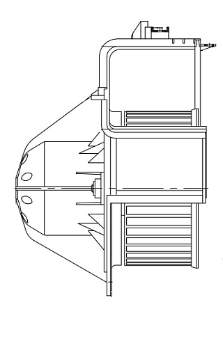 Электровентилятор отопителя для автомобилей BMW X5 (E70) (06-)/X6 (E71) (08-)