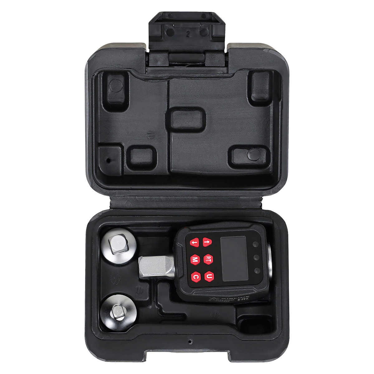 Адаптер динамометрический цифровой 1/2" 2-30Нм, с переходниками (1/4", 3/8"), кейс