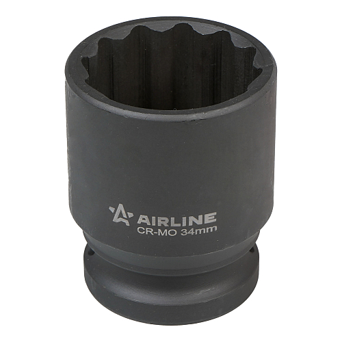 Головка ударная торцевая 3/4"DR двенадцатигранная 34мм, L=56мм