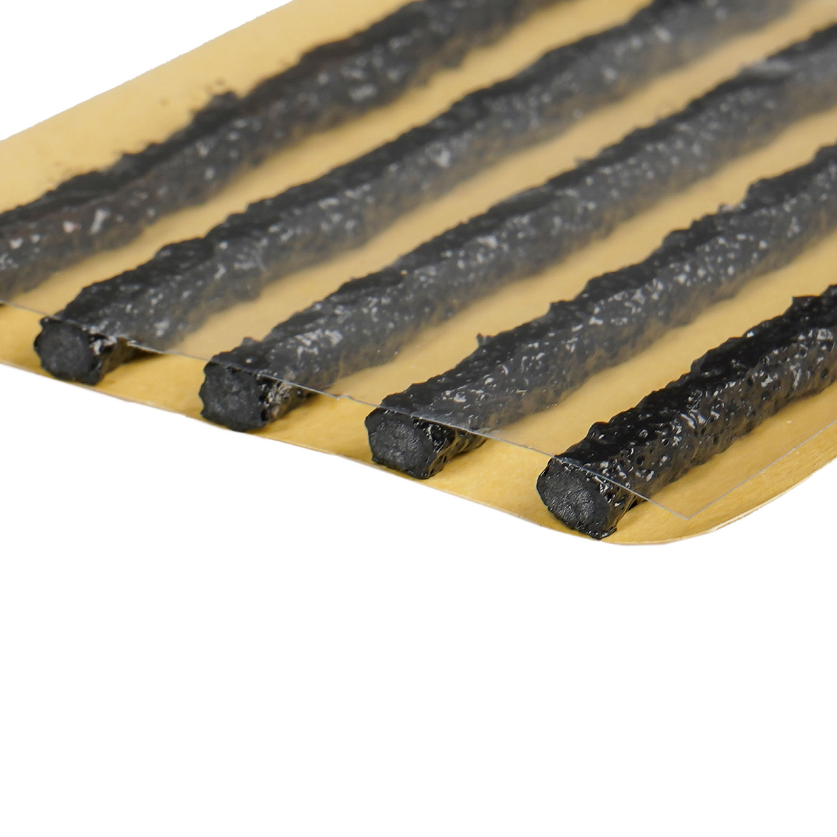 Жгуты для ремонта б/к шин, 4.5*100мм, 50 шт, черные, бумажн. подложка, в коробке