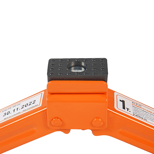 Домкрат ромбический 1т 100-350мм