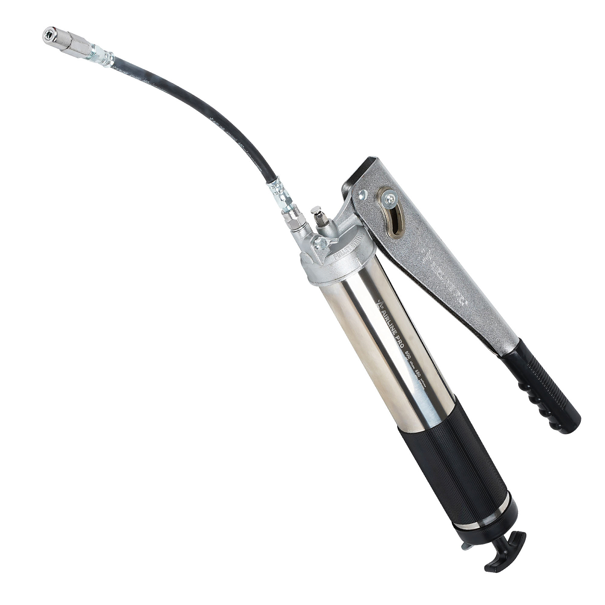 Шприц рычажно-плунжерный 800см3 PRO, клапан уд. воздуха, винт для сброса давления