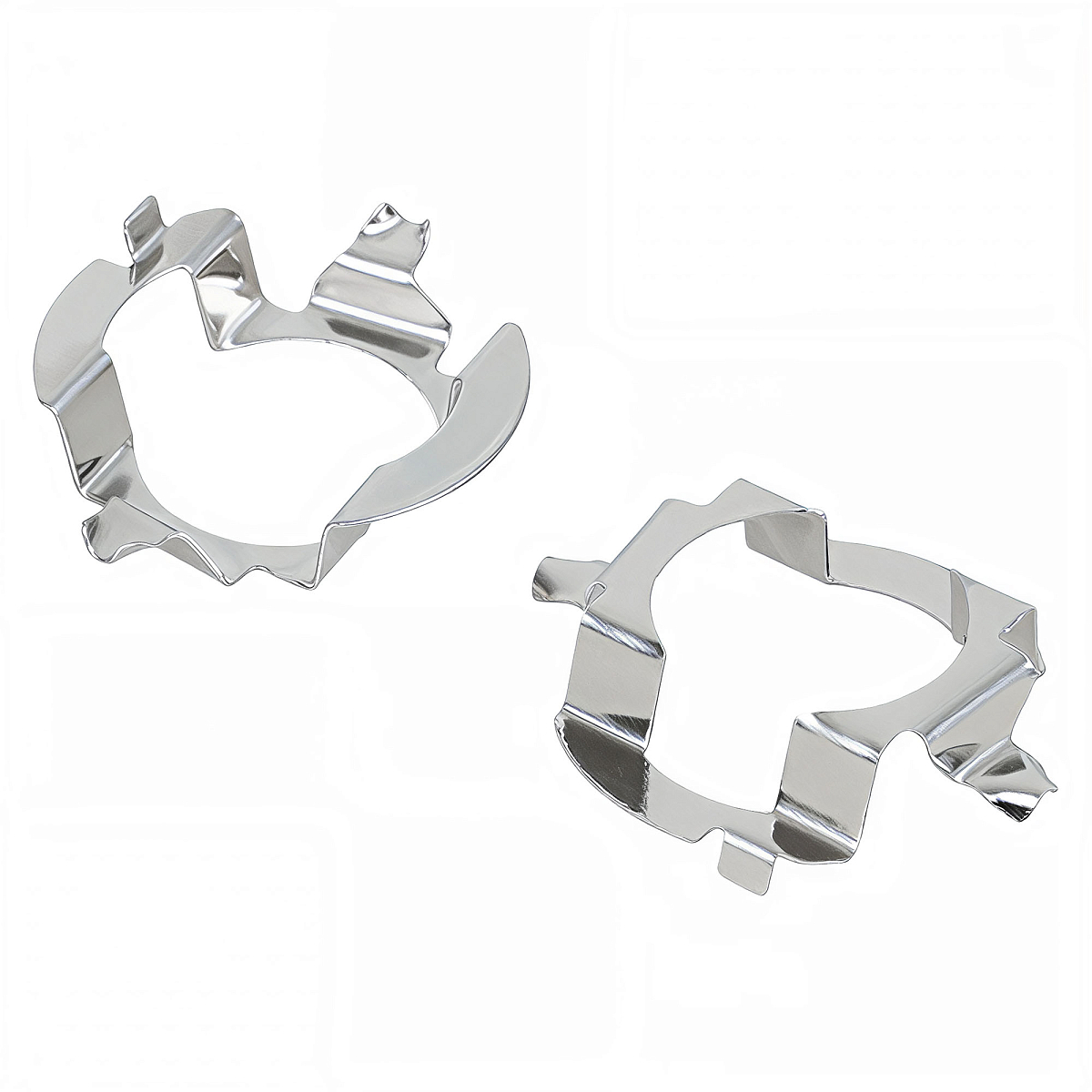 Адаптер для лампы светодиодной, H7, Datsun, Ford, Mercedes-Benz, Nissan, Saab, Skoda, Volkswagen, комплект 2 шт.