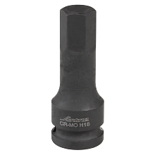 Головка ударная торцевая 1/2"DR внешний шестигранник H18, L=78мм